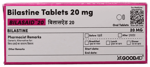 Bilasaid 20 Tablet