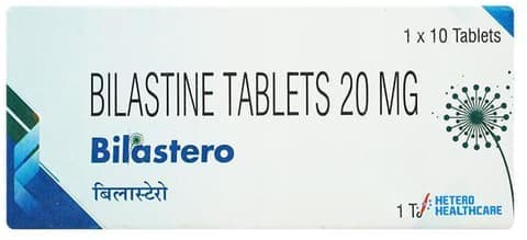 Bilastero 20mg Tablet