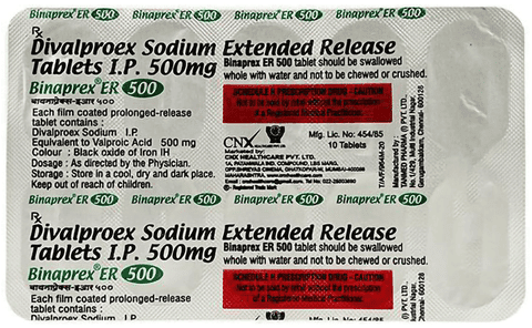 Binaprex ER 500 Tablet