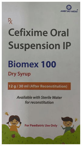 Biomex 100 Dry Syrup