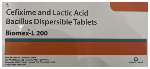 Biomex-L 200 Tablet DT