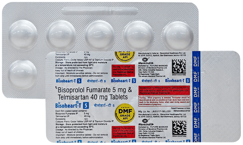 Bisoheart-T 5mg/40mg Tablet