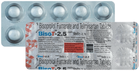 Bisot 2.5mg/40mg Tablet