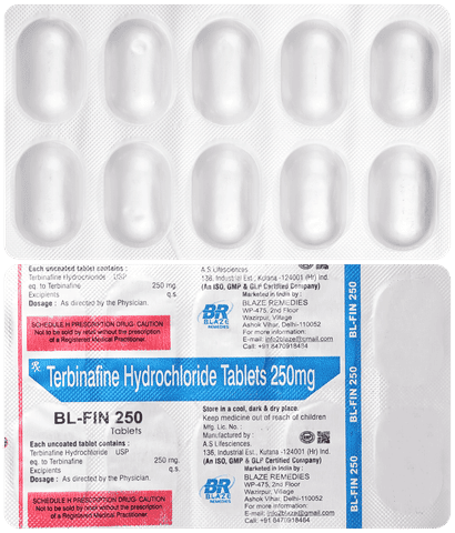 Bl-Fin 250 Tablet