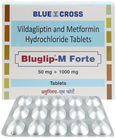 Bluglip M Forte 1000mg/50mg Tablet