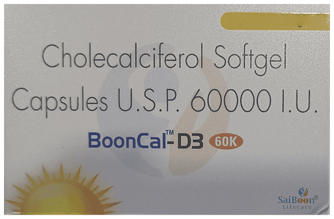 Booncal-D3 60K Softgel Capsule