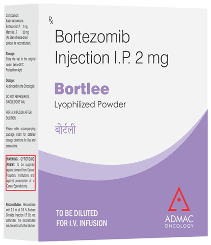 Bortlee Lyophilized 2mg Injection