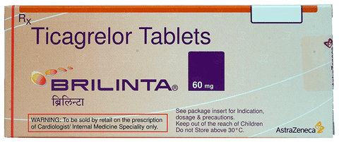 Brilinta 60mg Tablet