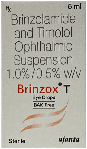 Brinzox-T Eye Drop Bak Free