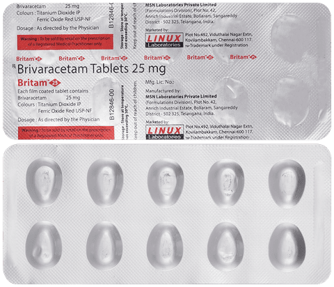 Britam 25mg Tablet