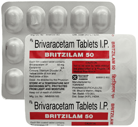 Britzilam 50 Tablet