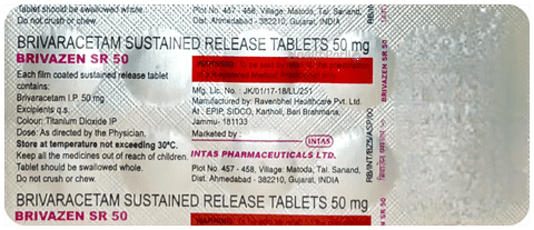Brivazen 50 Tablet SR