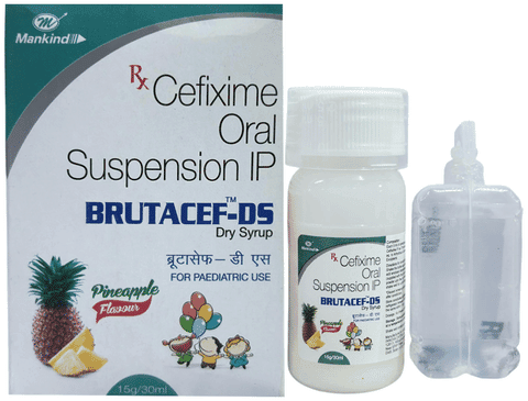 Brutacef-DS Dry Syrup Pineapple