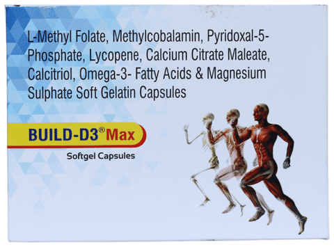 Build-D3 Max Softgel Capsule