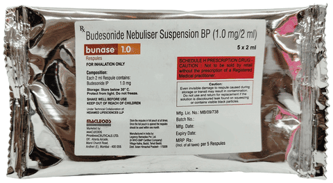 Bunase 1.0 Respules ( 2ml Each )