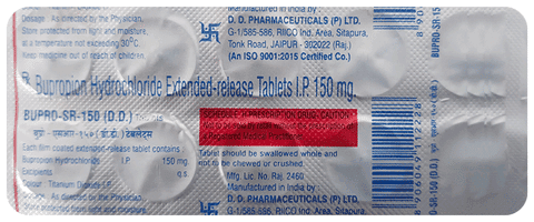 Bupro-SR 150 (D.D) Tablet