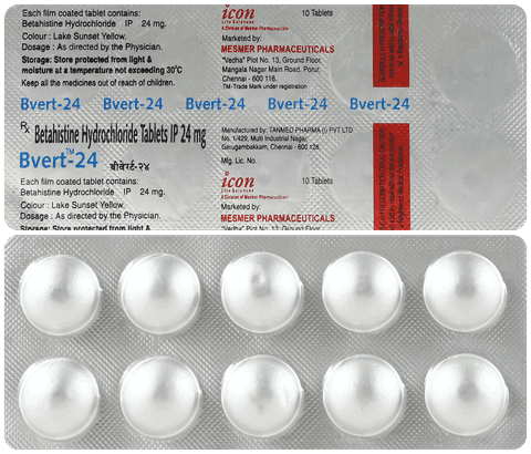 Bvert 24mg Tablet