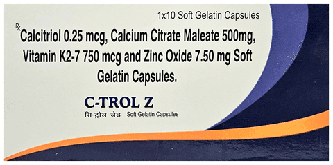 C-Trol Z Soft Gelatin Capsule