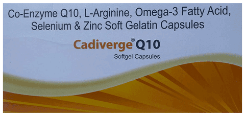 Cadiverge Q 10 Softgel Capsule