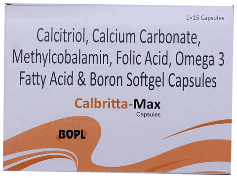Calbritta-Max Softgel Capsule