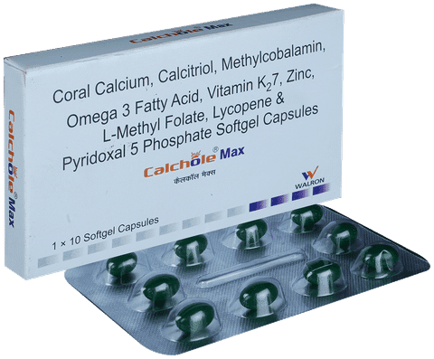 Calchole Max Soft Gelatin Capsule