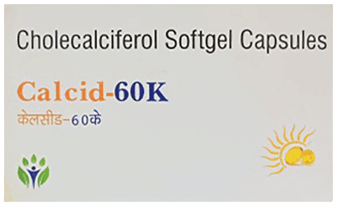 Calcid 60K Softgel Capsule
