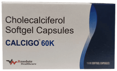 Calcigo 60K Softgel Capsule