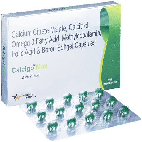 Calcigo Max Softgel Capsule