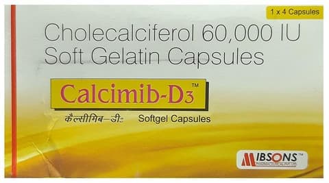 Calcimib -D3 Soft Gelatin Capsule