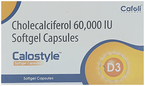 Calostyle D3 Softgel Capsule