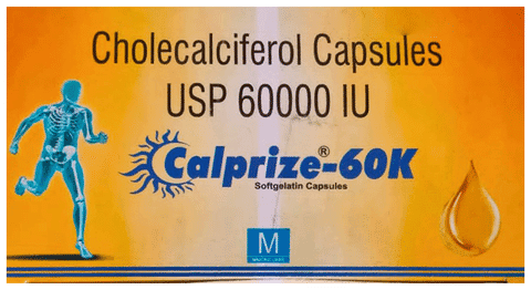 Calprize 60K Soft Gelatin Capsule