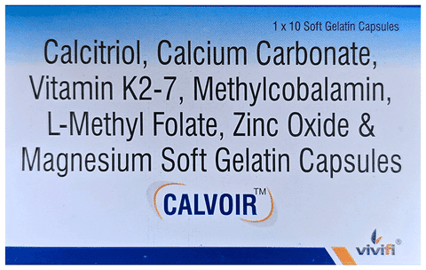 Calvoir Softgel Capsule