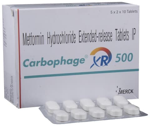 Carbophage XR 500 Tablet