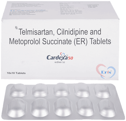 Cardexa 10mg/50mg/40mg Tablet