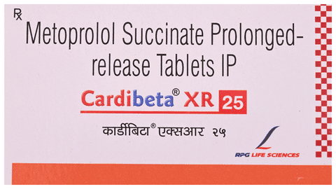 Cardibeta XR 25 Tablet