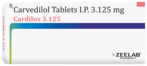 Cardilox 3.125mg Tablet