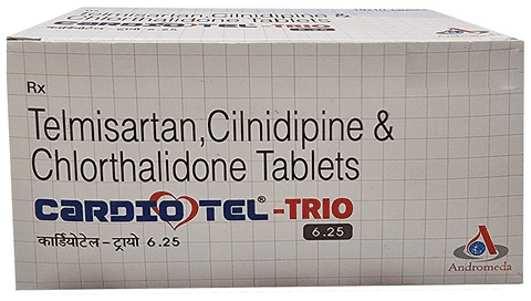 Cardiotel-Trio 6.25 Tablet