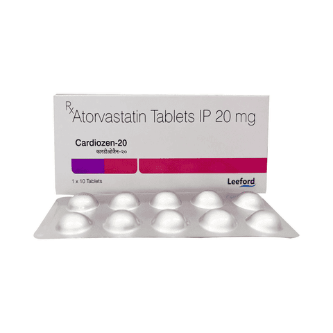 Cardiozen 20mg Tablet