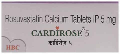 Cardirose 5mg Tablet