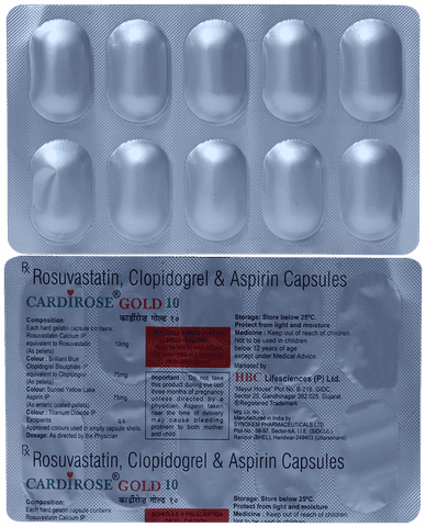 Cardirose Gold 10 Capsule