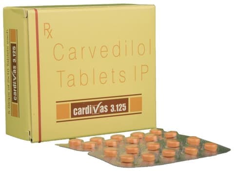 Cardivas 3.125 Tablet