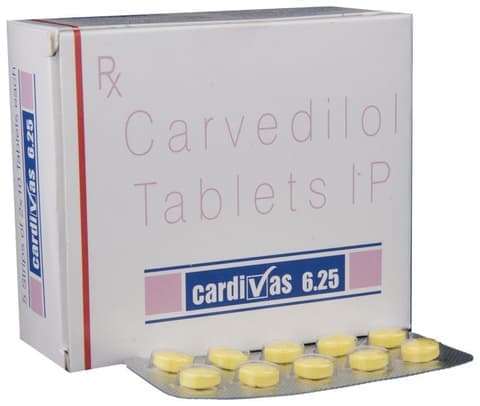 Cardivas 6.25 Tablet