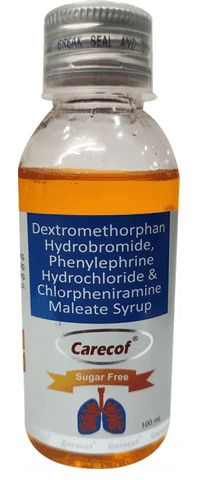 Carecof Syrup Sugar Free