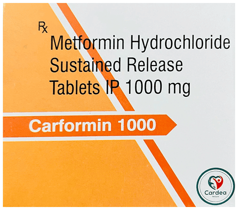 Carformin 1000 Tablet SR