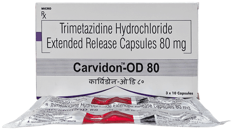 Carvidon OD 80mg Capsule