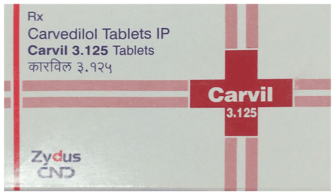 Carvil 3.125 Tablet