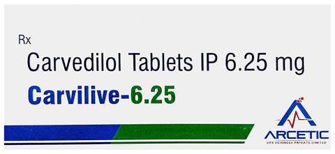 Carvilive 6.25 Tablet