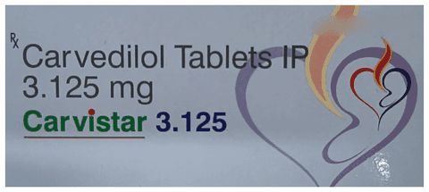 Carvistar 3.125 Tablet