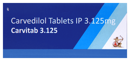 Carvitab 3.125 Tablet
