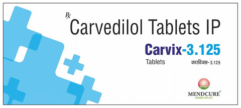 Carvix 3.125 Tablet